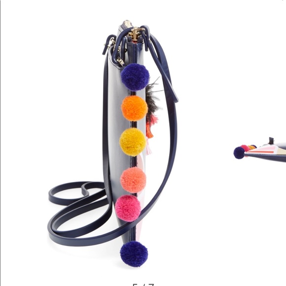 ✨Kate Spade Winking Camel Blue Multicolored Bag - Picture 4 of 16